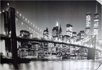 תמונת ניו יורק שחור לבן